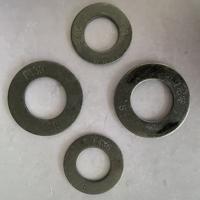 F436 Lavatrice/Lavatrice in acciaio indurito, 1/4&quot; - 4&quot;, ossido nero