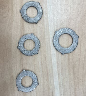Lavatrice strutturale in acciaio al carbonio AS1252 per la costruzione di ponti