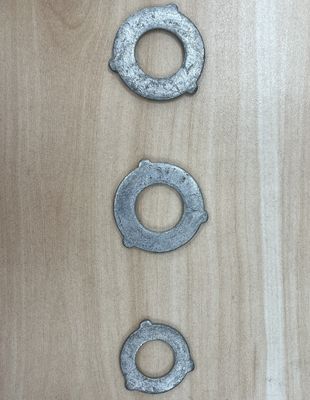 AS1252 Lavatrice di acciaio piatto rinforzato in acciaio al carbonio 35-41 HRC per la costruzione di ponti